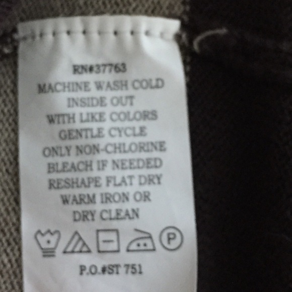 Axis LA Brown Striped Sweatshirt Mens XL NWOT - Picture 3 of 5